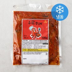 오늘저녁N 매운 양념 우왂 쭈꾸미 볶음 (냉동), 500g, 1개