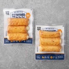 삼진어묵 우리가족 깐깐한 떡말이, 156g, 2봉