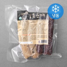 자연듬뿍 모듬순대 (냉동), 400g, 1개