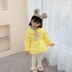 앤젤아이 여아용 패딩 가방 원피스