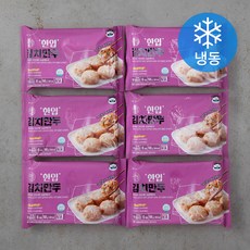 싱글팩토리 한입 김치만두 (냉동), 168g, 6개