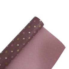 티나피크닉 선물포장지 메쉬도트 20m, 핑크색, 1개