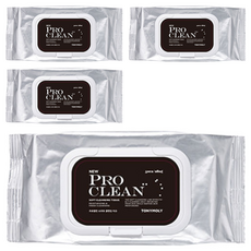 魔法森林[Tony moly] Pro Clean 柔軟潔面巾, 50張, 4包