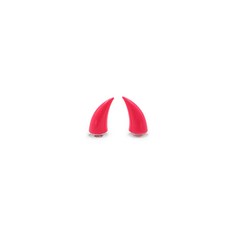 삼에스 오토바이 헬멧 장식 악마뿔 B38 2p, 핑크