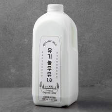유기농 우유 1.8, 1800ml, 1개