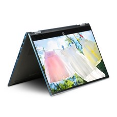 HP 파빌리온 x360 14 Forest Teal 노트북 dw1049TU (i5-1135G7 35.56cm WIN10 Home), 윈도우 포함, 256GB, 8GB