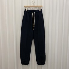 안다로미 여성용 젤리 밴딩 코튼 조거 팬츠