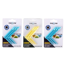 카시야골프 리프트 골프티 3p x 3, 랜덤발송