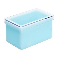 직사각 대형 비누몰드 500g, 하늘색