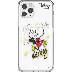 디즈니 익스프레스 유어셀프 투명방탄 카드 휴대폰 케이스