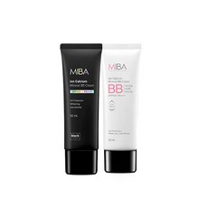 미바 블랙비비 SPF50+ PA+++ 50ml + 인생비비 SPF50+ PA+++ 50ml 세트, 웜아이보리(인생비비), 뉴트럴 바닐라(블랙비비), 1세트