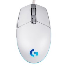 [쿠팡 직수입] 로지텍 LIGHTSYNC 게이밍 유선 마우스 2세대 G102, 화이트