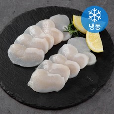국산 키조개 관자살 슬라이스 (냉동), 200g, 1개