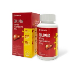 비타민b 영양제-추천-대웅제약 에너씨슬 밀크씨슬 비타민B 컴플렉스 테아닌 밀크시슬, 120정, 1개