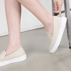 워크센스 여성용 쿠되슈 컴포트 징 슬립온