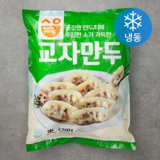 삼양 교자만두 (냉동), 2700g, 1개