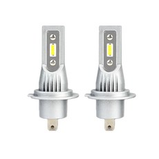 V10 자동차 LED 전조등 H7 2p, 화이트