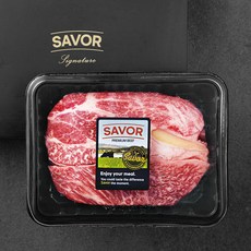 SAVOR 호주산 와규 윗등심살 스테이크 (냉장), 400g, 1개