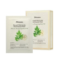 제이엠솔루션 릴리프 약산성 약쑥 마스크 30ml, 10개입, 1개