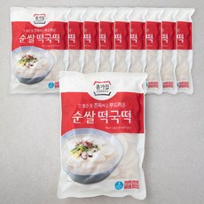 종가집 순쌀 떡국떡, 500g, 10개