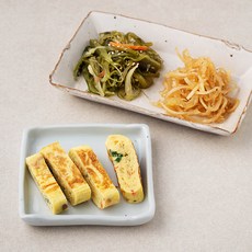 테이스티나인 미역줄기볶음 70g + 계란말이 130g + 부드러운 진미채볶음 50g, 1세트