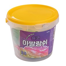 슬코 슬라임 만들기 아발랑쉬, 투명, 300g