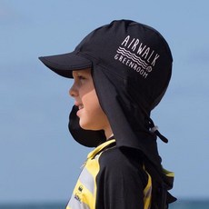에어워크 아동용 서프 UV 수영 모자 BAWe5402