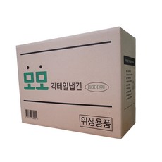 모모제지 칵테일 무지 냅킨, 갈색, 1개, 8000개입