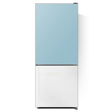 하이얼 글라스 도어 냉장고 스카이블루&화이트 172L 방문설치, HRP176MDMW
