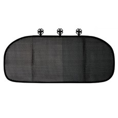 킨톤 차량용 윈드웨이 4D 쿨썸 3인 뒷자석 방석, 블랙, 1개