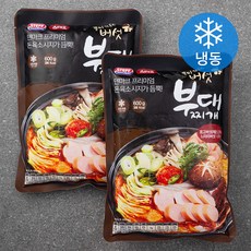 스테프 버섯 부대찌개 (냉동), 2팩, 600g