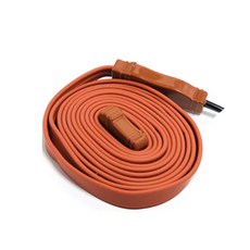 WOOJU ELECTRIC HEATER COLL 水凍保護髮熱絲普通型棕色1m, 1個
