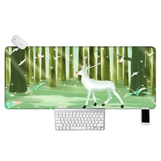 네추럴 마우스장패드 30 x 70 x 0.4 cm, TYPE16, 1개
