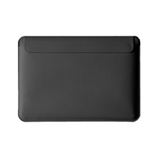 비파인 맥북 에어 / 맥북 프로 13 슬리브 에디션 세로형 노트북 파우치, 블랙