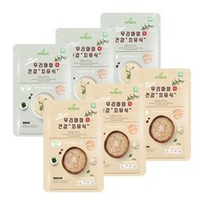 펫루트 우리아이 치유식 반려견 영양닭죽 120g x 3p + 영양오리죽 120g x 3p, 닭, 오리, 1세트