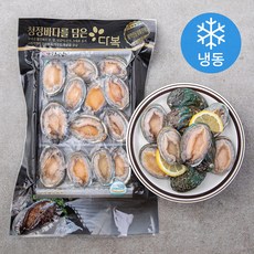다복 급속동결 세척 꼬마전복 20마리 내외 (냉동), 400g, 1개