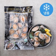 다복 급속동결 세척 꼬마전복 40마리 내외 (냉동), 800g, 1개