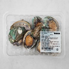 로켓프레시] 바다자리 생물 전복 중 9~11미 냉장, 500g, 1개
