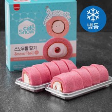 삼립 카페스노우 스노우롤딸기 2개입 (냉동), 210g, 1개