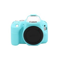 CANON 200D/200DII 카메라 실리콘 바디보호용 케이스 블루,