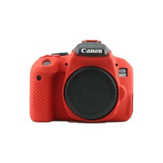 CANON EOS R 카메라 실리콘 바디보호용 케이스 레드, 1개 - 캐논바디