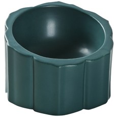 반려동물 해바라기 식기, 그린, 1개