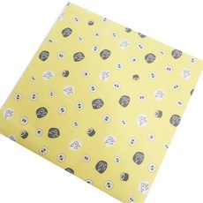 三明治包裝吐司袋壽司包裝紙 黃色, 1入, 2500入