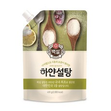 백설 하얀설탕, 400g, 1개