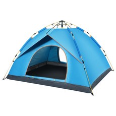 유스 캠핑용 텐트 YCT-13, 블루, 2인용