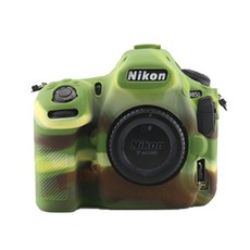 니콘 D850 카메라 실리콘 바디보호용 케이스, 밀리터리, 1개