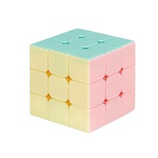 건스무역 파스텔 큐브 3 x 3, 혼합색상, 1개