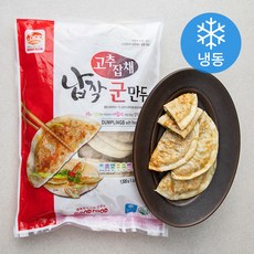 굿푸드 고추잡채 납작 군만두 (냉동), 1500g, 1개