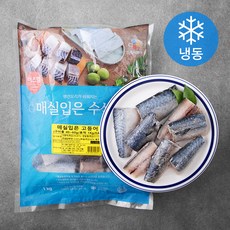 이츠웰 매실입은 고등어 구이용 40~60g 토막 (냉동), 1kg, 1개
