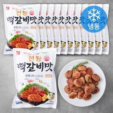 한성기업 전통 떡갈비맛 골드 (냉동), 700g, 12개